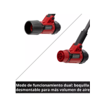 Soplador de hojas inalámbrico Professional GP-LB 36/270 Li E BL-Solo Einhell - Imagen 5