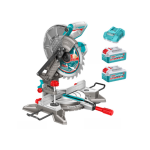 Ingletadora Inalámbrica 20v 8.1/4'' BL con 2 Baterías 4.0Ah TMSLI20212 Total