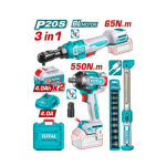 Kit Llave Impacto + Chicharra + Lampara Total Tckli2026225 Total