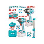 Kit 2 Llaves de Impacto de 405nm y 850nm + Lamparas + 2 Baterias TOSLI260285 Total